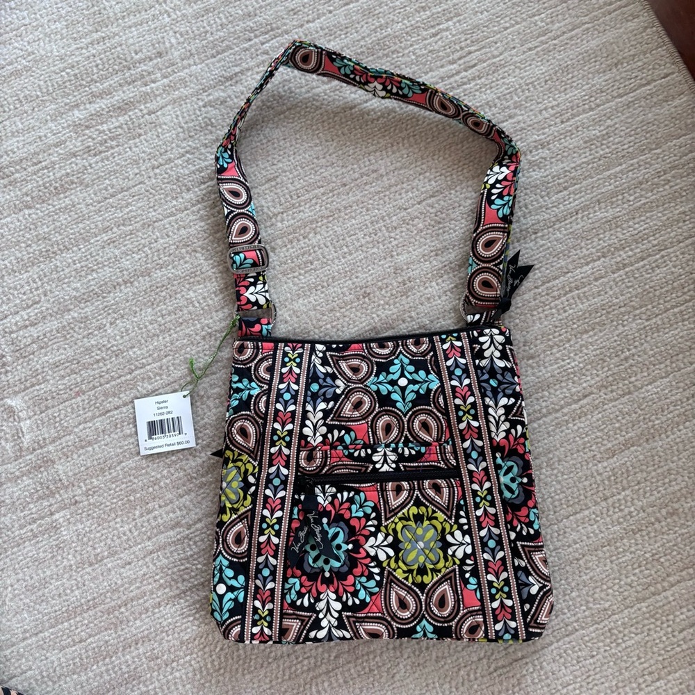 Vera Bradley Sierra Hipster Multicolor Crossbody Bag